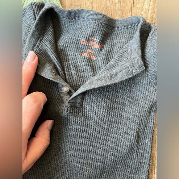 Bundle of Three Long Sleeve Onesies 6-9 Months - Picture 2 of 4